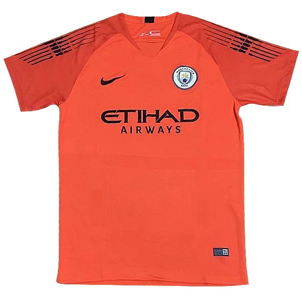 Trikot Manchester City Torwart 2018-19 Orange Fussballtrikots Günstig